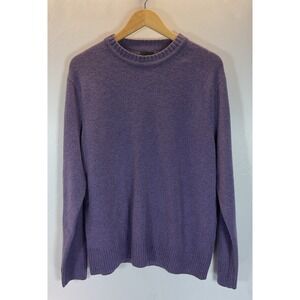 J. Crew Sweater Merino Wool Preppy  Academia Old Money‎ Mens L Knit 80s